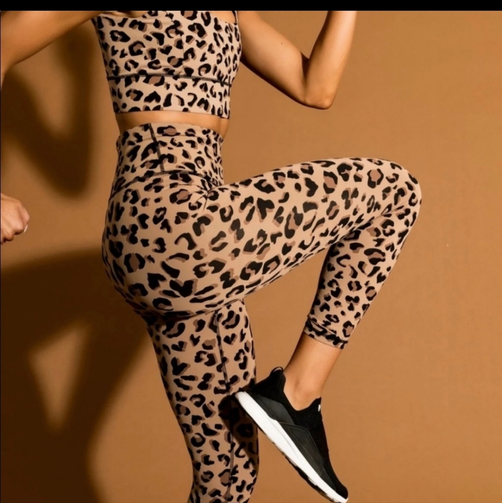 IVL collective into the wild neutral cheetah print set